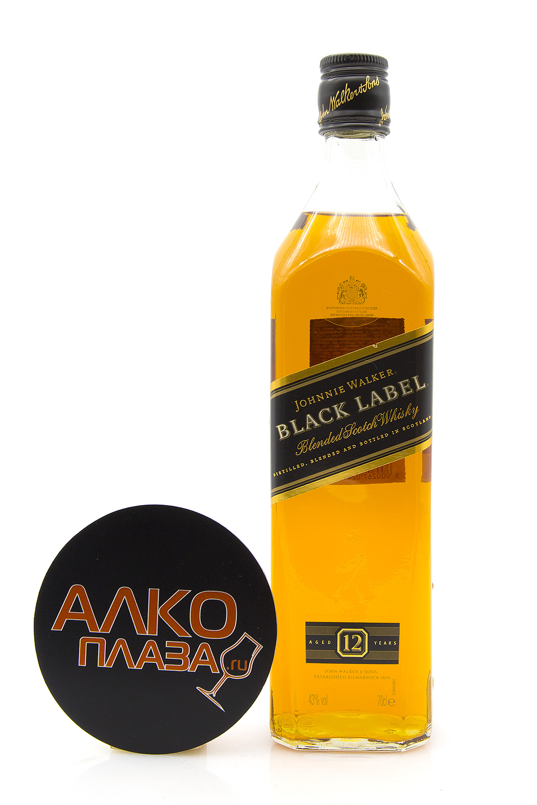 Johnnie Walker Black Label 12 years - купить виски Джонни Уокер Блэк ...