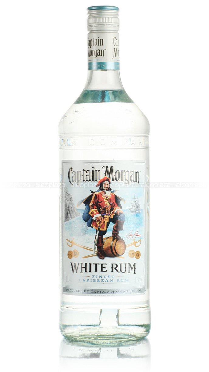Captain Morgan White Rum 1 л. купить ром Капитан Морган Белый 1 л. цена