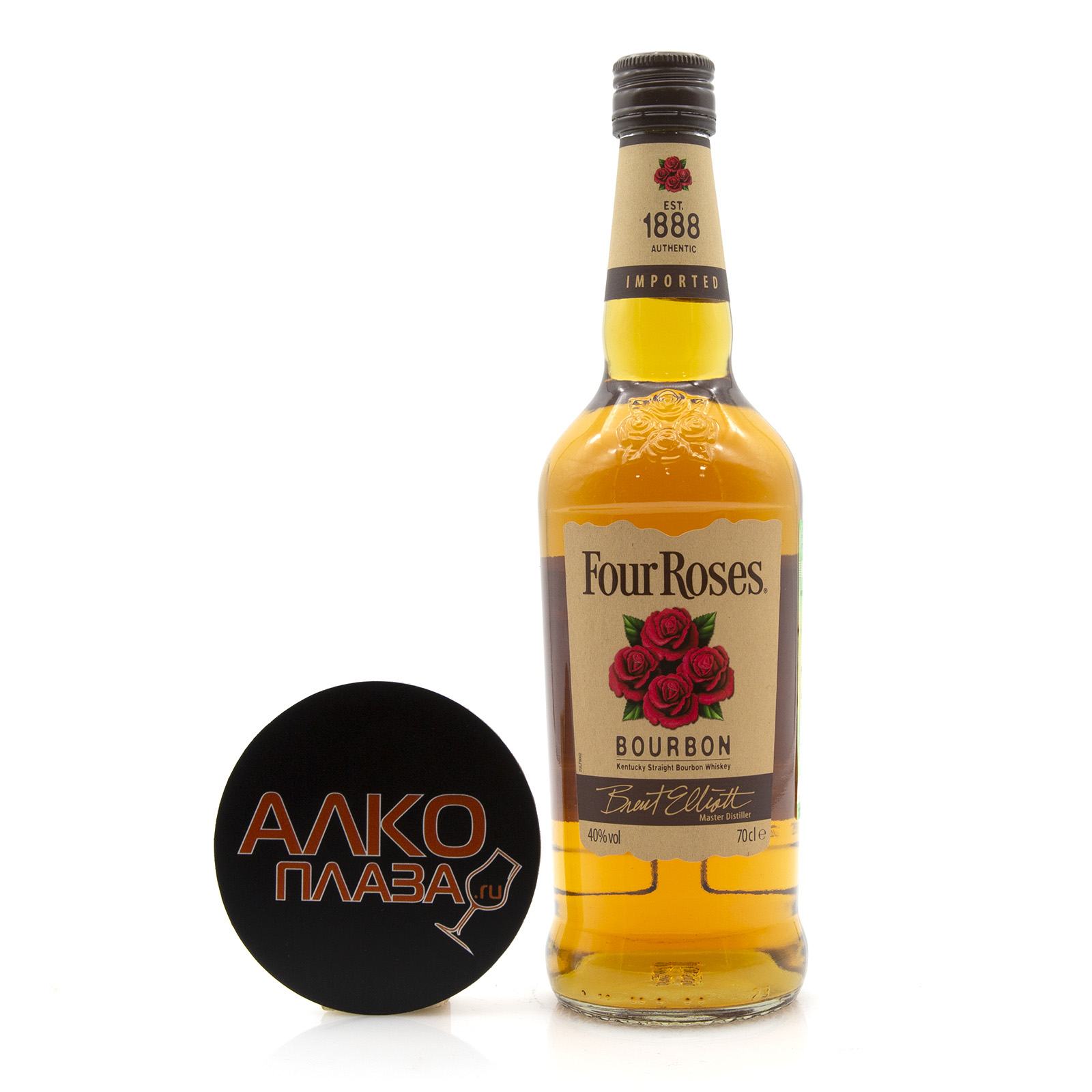 Four Roses Bourbon - виски Фо Роузес Бурбон 0.7 л