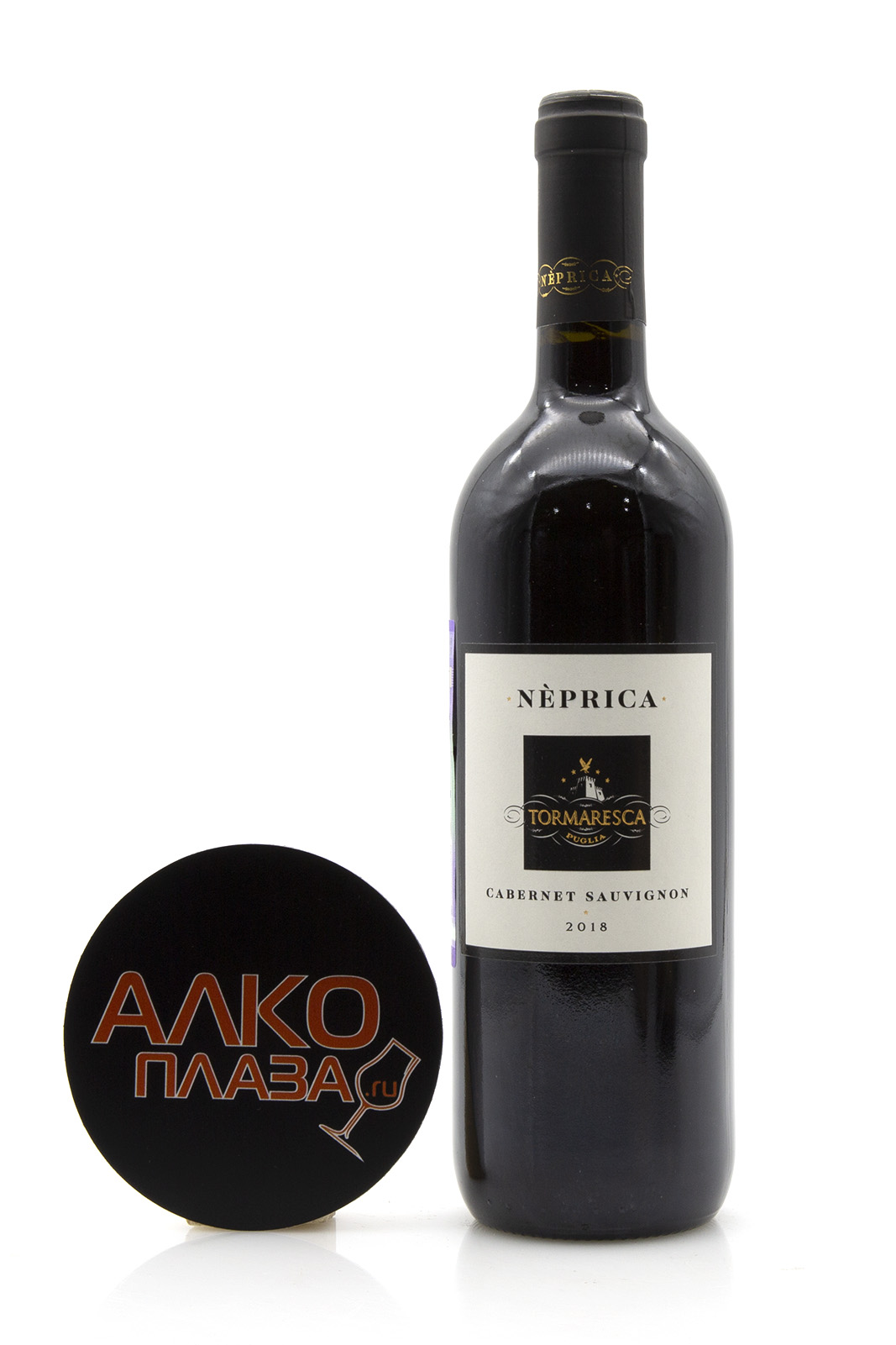 Neprica Cabernet Sauvignon Puglia IGT - вино Неприка Каберне Совиньон 0.75 л красное сухое