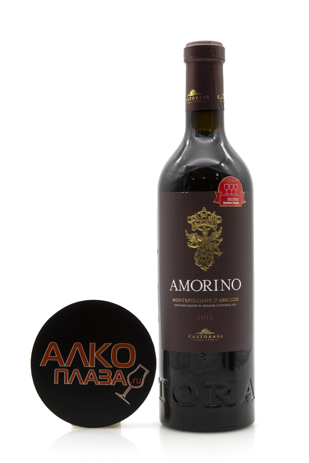 Podere Castorani Amorino Montepulciano d`Abruzzo DOC - вино Аморино Монтепульчано д`Абруццо 0.75 л красное сухое