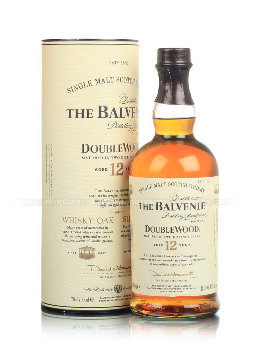 The Balvenie DoubleWood 12 years - купить виски Балвени ДаблВуд 0.7 л ...