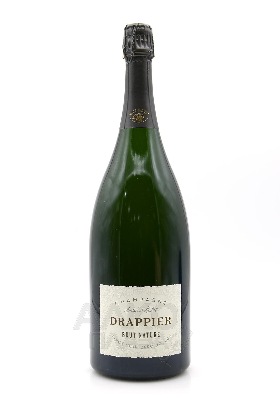 Drappier Brut Nature Pinot Noir Zero Dosage - купить шампанское Драпье ...