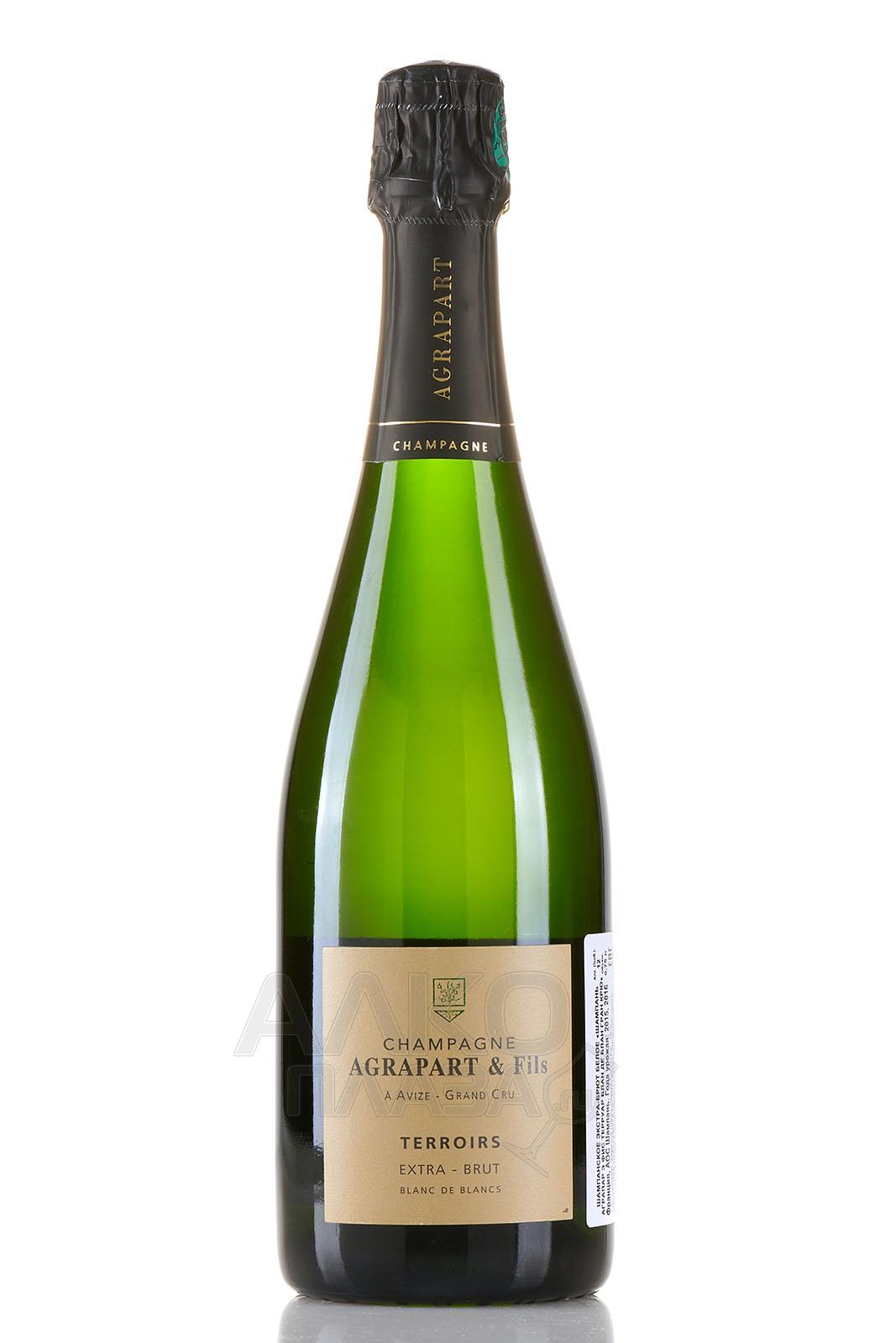 Agrapart Terroirs Blanc de Blancs - шампанское Аграпар э Фис Терруар Блан де Блан Гран Крю 0.75 л