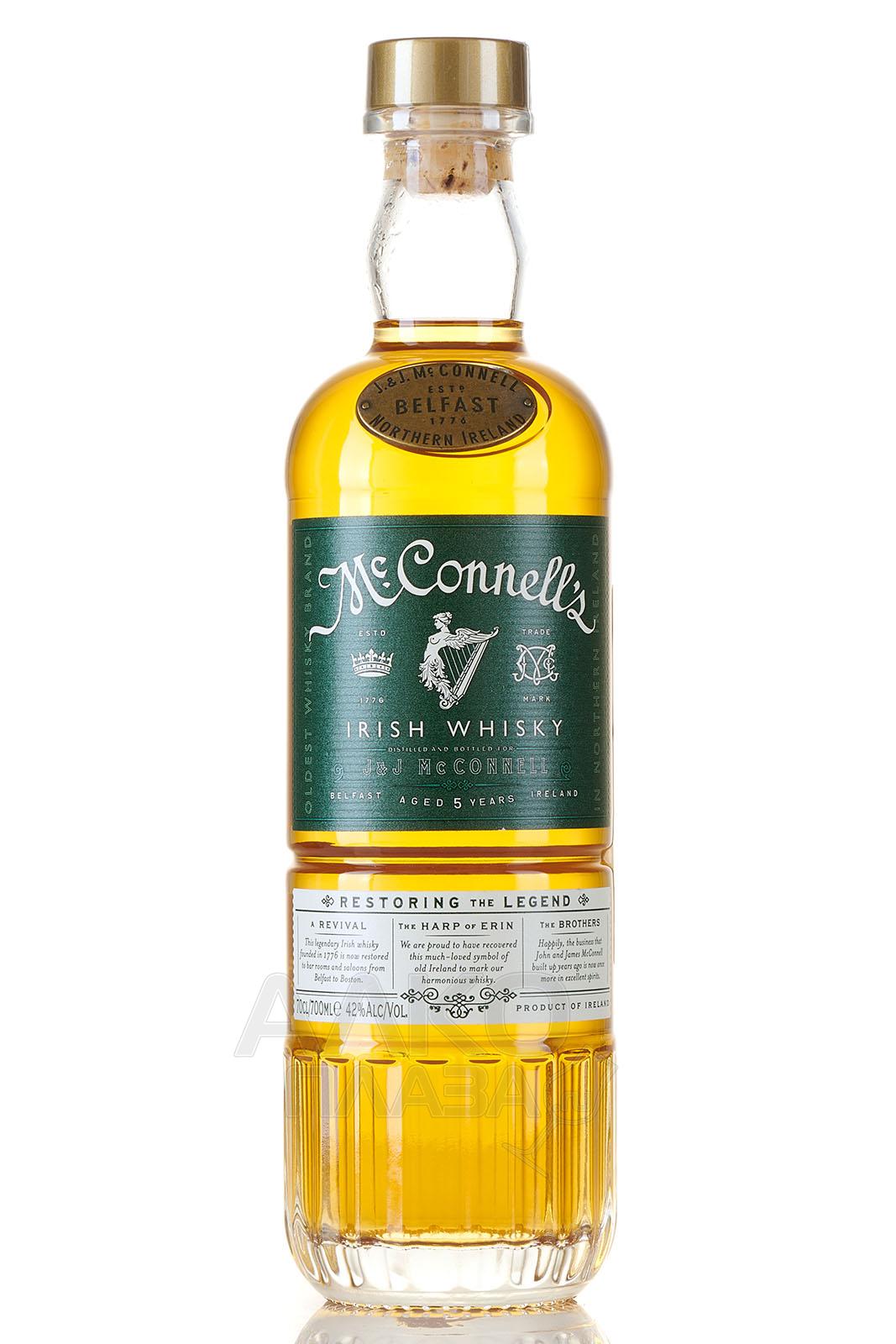 Malt whiskey McConnells - виски солодовый МакКоннелл 0.7 л