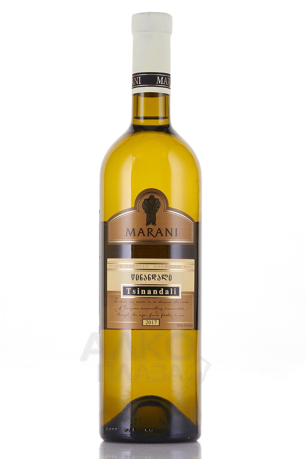 Marani Tsinandali - купить вино Марани Цинандали 0.75 л - цена