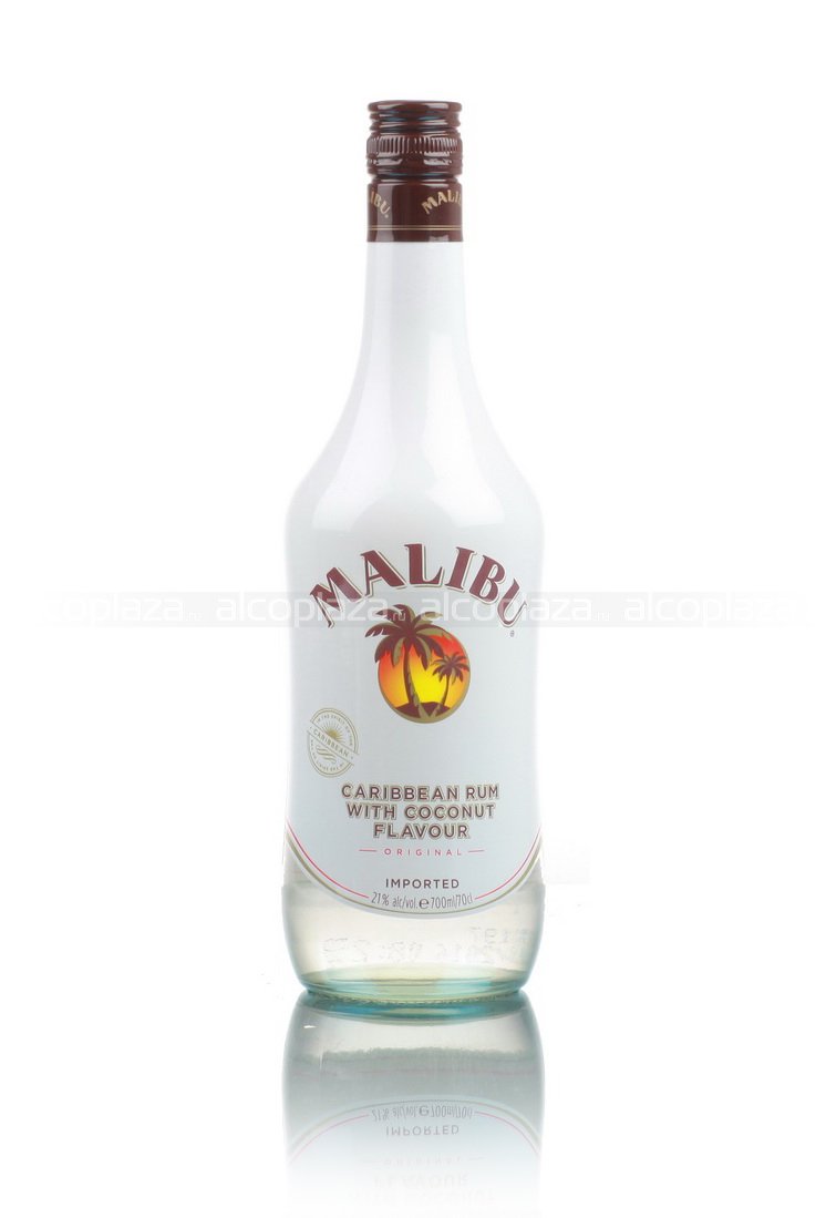 Malibu Coconut - ликер Малибу Кокосовый 0.7 л