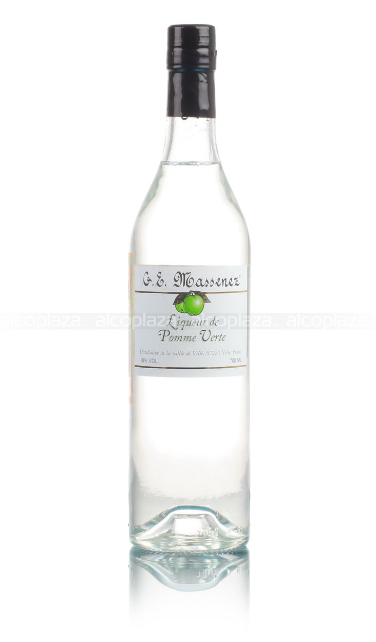 Massenez Liqueur De Pomme Verte - ликер Массене Зелёное Яблоко 0.7 л