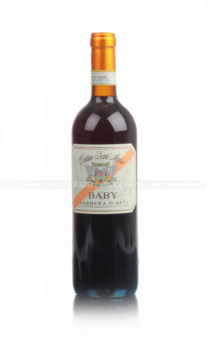 Cantine Sant Agata Barbera d’Asti Baby - вино Бейби Барбера д’Асти 0.75 л красное сухое