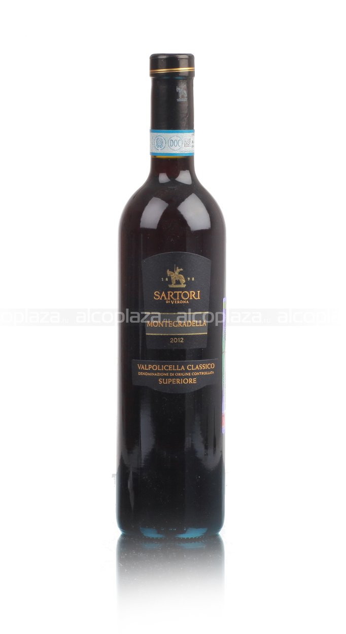 Montegradella Sartori Valpolicella Classico Superiore - вино Монтеграделла Сартори Вальполичелла Классико Супериоре 0.75 л красное полусухое