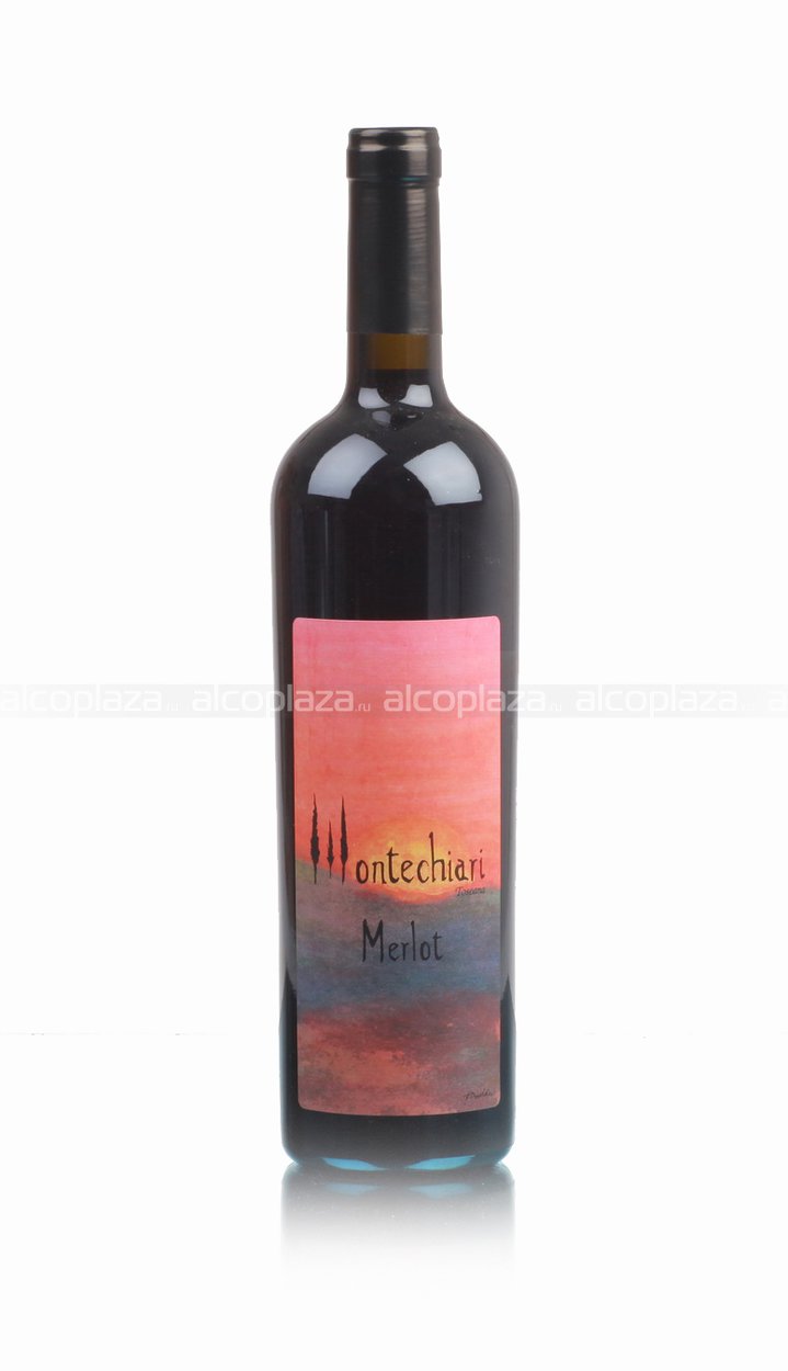 Montechiari Merlot - вино Монтекьяри Мерло 0.75 л красное сухое