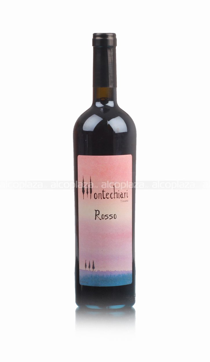 Montechiari Rosso - вино Монтекьяри Россо 0.75 л красное сухое