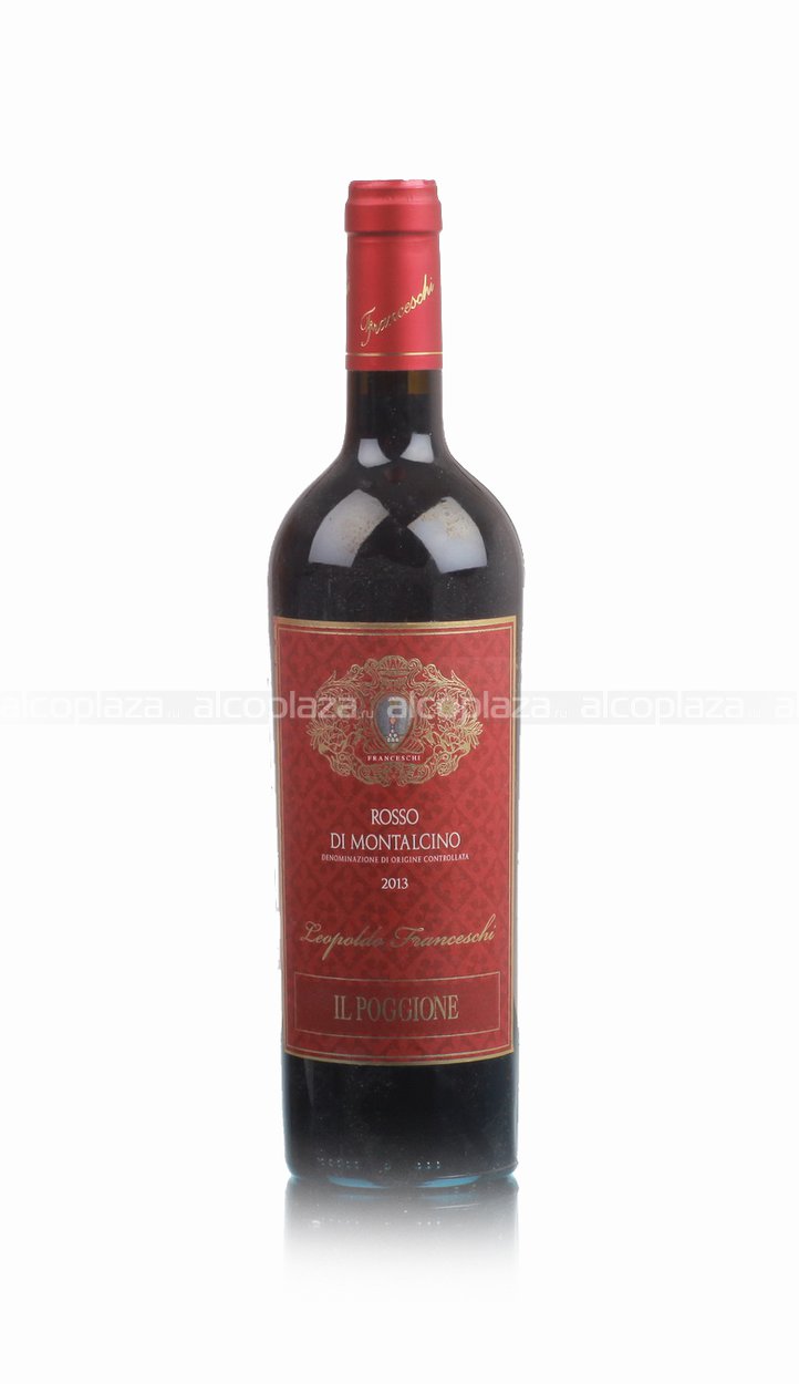Tenuta il Poggione Leopoldo Franceschi Rosso di Montalcino - вино Леопольдо Франчески Россо ди Монтальчино 0.75 л красное сухое
