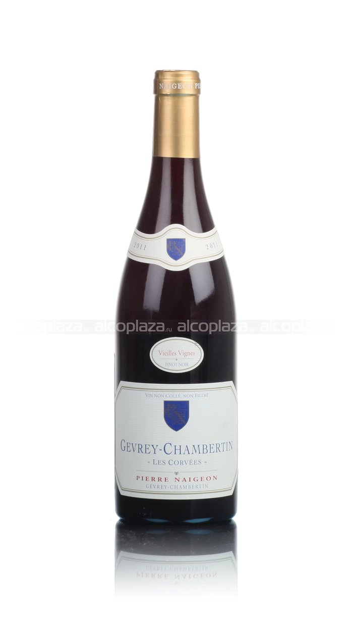 Pierre Naigeon Gevrey-Chambertin Les Corvees AOC - вино Пьер Нежон Жевре-Шамбертен Ле Корве АОС 0.75 л красное сухое