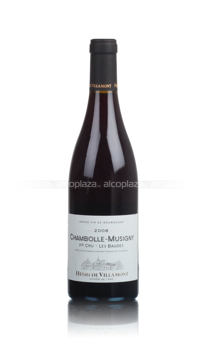 Henri de Villamont Chambolle-Musigny 1-er Cru AOC - вино Анри Виллямон Шамболь Мюзиньи Премьер Крю АОС 0.75 л красное сухое