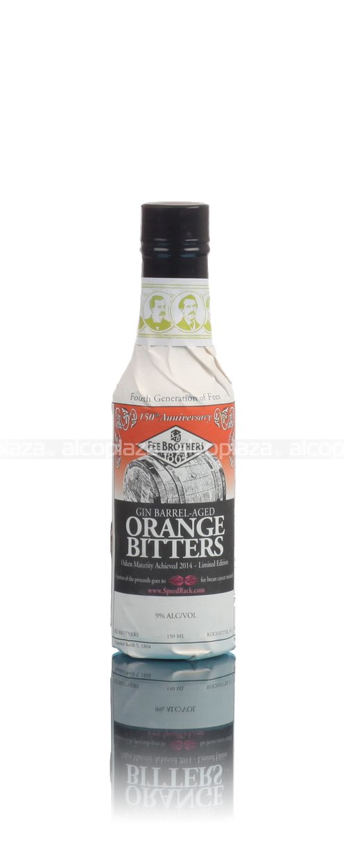 Fee Brothers Gin Barrel-Aged Orange Bitter - биттер Фи Бразерс Джин Баррел-Эйдж Апельсин 0.15 л