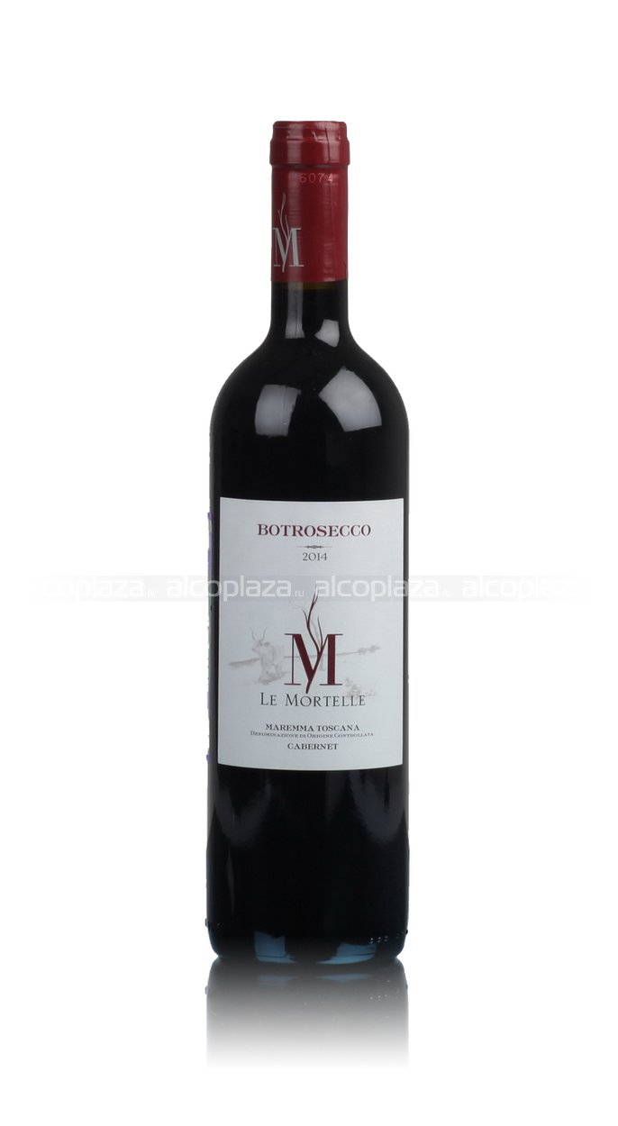 вино Le Mortelle Botrosecco Maremma 0.75 л красное сухое