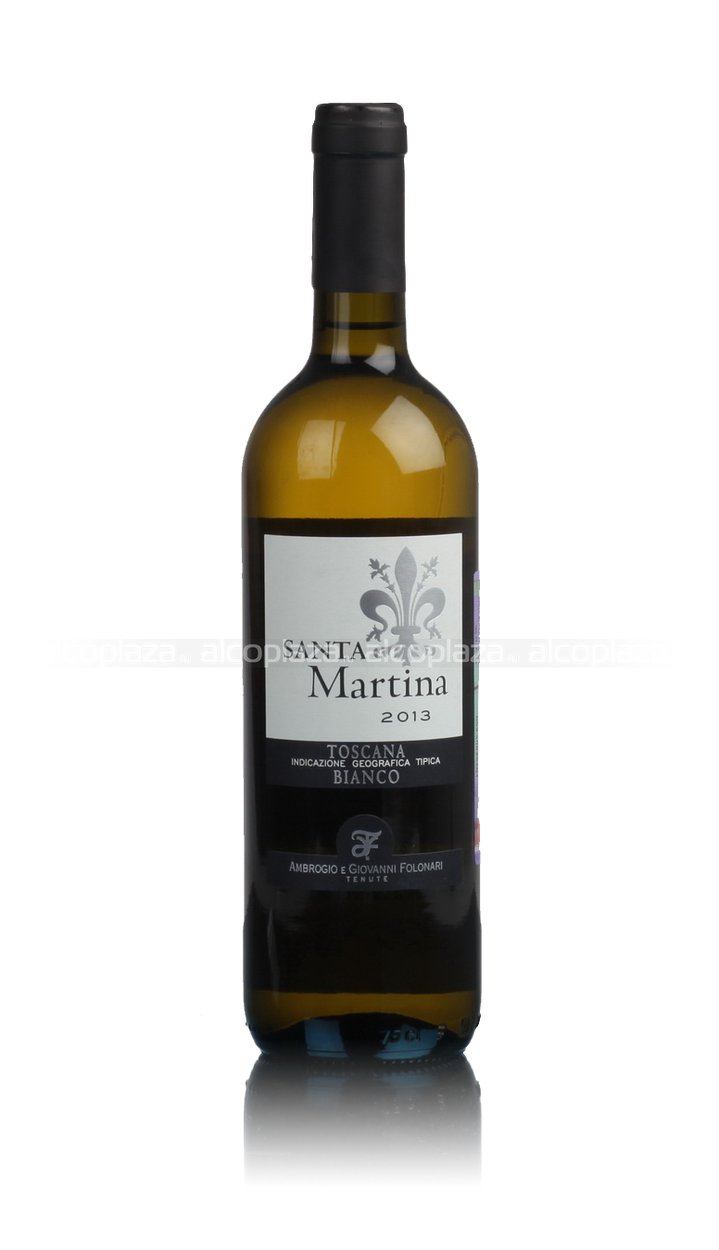Ambrogio e Giovanni Folonari Santa Martina Tenute - вино Амброджо и Джованни Фолонари Санта Мартина Тенуте 0.75 л белое сухое