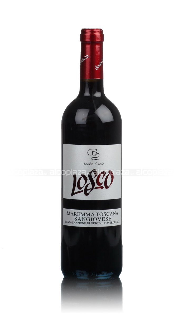 Maremma Toscana Losco Sangiovese - вино Маремма Тоскана Лоско Санджовезе 0.75 л красное сухое