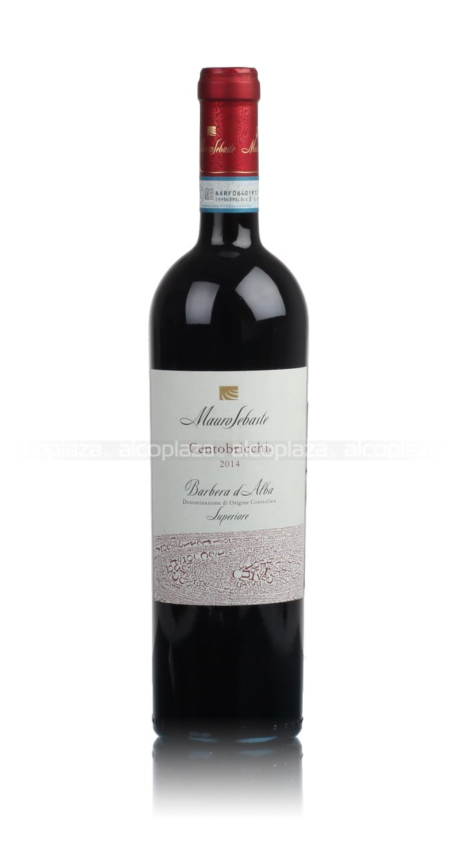Mauro Sebaste Centobricchi Barbera d`Alba Superiore - вино Мауро Себасте Чентобрикки Барбера д`Альба Суперьоре 0.75 л красное сухое