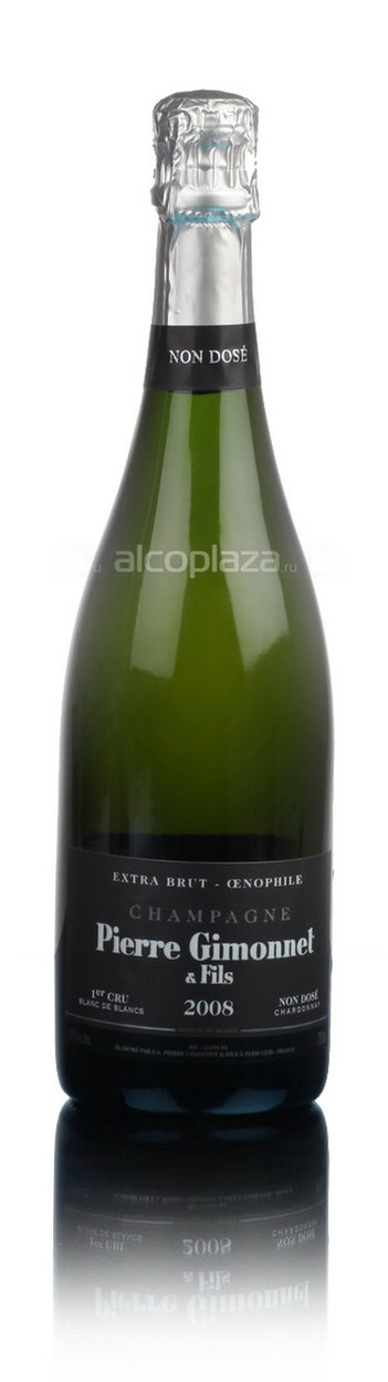 Pierre Gimonnet & Fils Extra Brut Oenophile 1-er Cru Champagne AOC 2008 - шампанское Энофиль Премье Крю 0.75 л