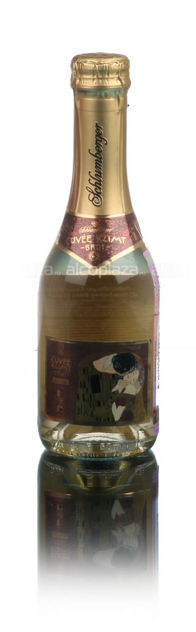 Schlumberger Cuvee Klimt Brut Der Kuss - игристое вино Шлюмбергер Кюве Климт Дер Кюсс 0.2 л