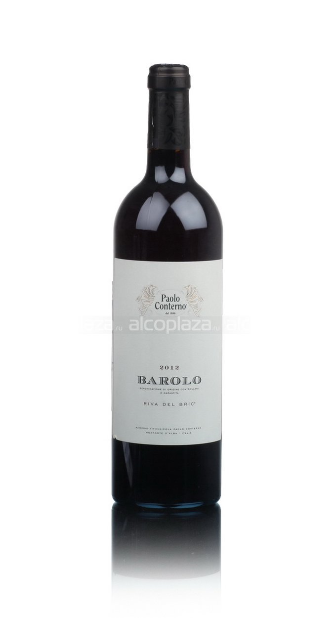 Paolo Conterno Riva del Bric Barolo - вино Паоло Контерно Рива дель Брик Бароло 0.75 л красное сухое