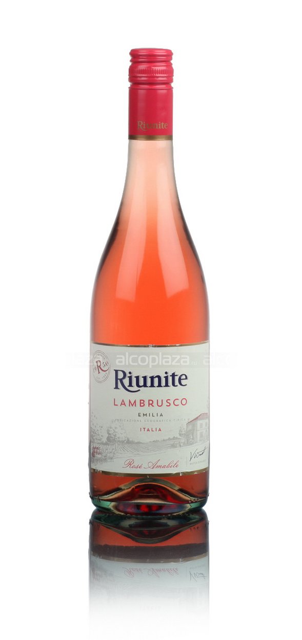 Riunite Lambrusco Rose - игристое вино Риуните Ламбруско Розе 0.75 л