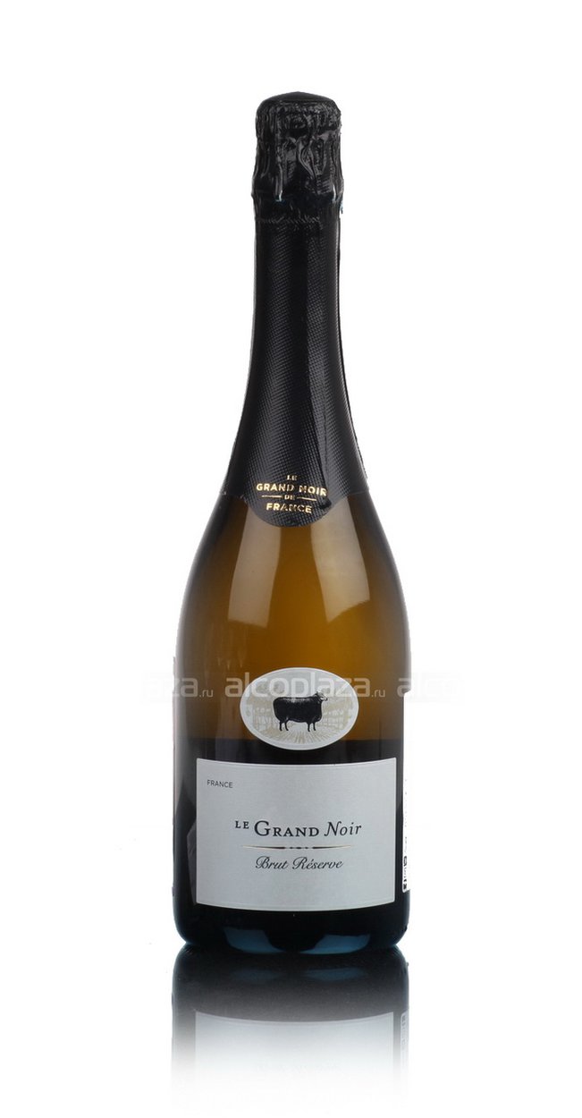 Le Grand Noir Brut Reserve Французское шампанское Ле Гран Нуар Брют ...