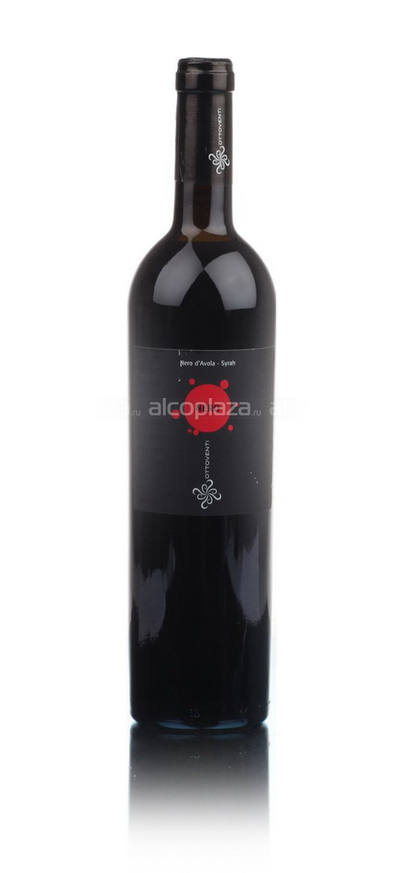 Ottoventi Nero IGT - вино Оттовенти Неро ИГТ 0.75 л красное сухое