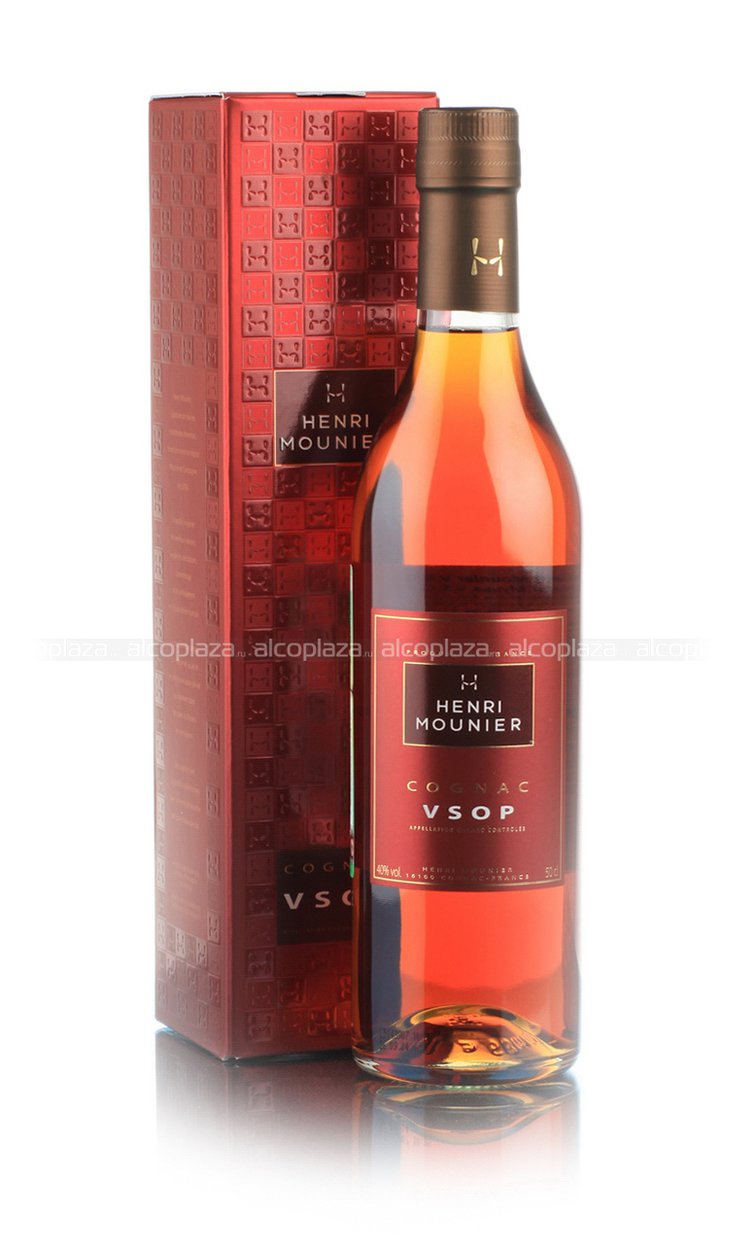 Henri Mounier VSOP 0,5 in box купить коньяк Анри Мунье ВСОП 0,5 л. в п ...