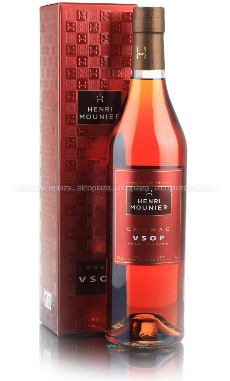 Henri Mounier VSOP in box - купить коньяк Анри Мунье ВСОП 0.7 л в п/у ...