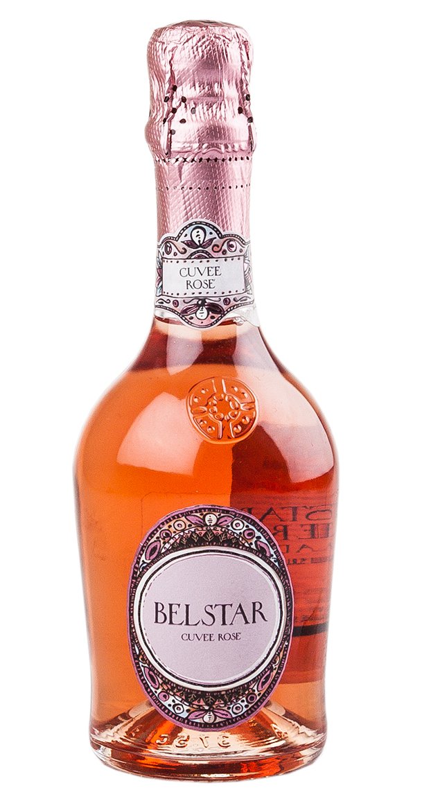 Belstar Cuvee Rose Extra Dry - вино игристое Бельстар Кюве Розе Экстра Драй 0.75 л