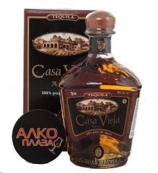 Casa Vieja Anejo - текила Каса Вьеха Аньехо 0.75 л