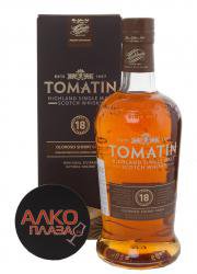 Tomatin 18 years виски Томатин 18 лет Tomatin 18 years виски Томатин 18 лет