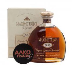 Maxime Trijol XO Grande Champagne - коньяк Максим Трижоль ХО Гранд Шампань 0.7 л