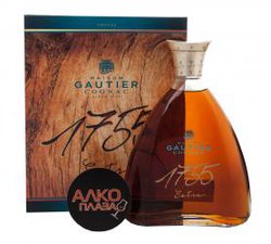 Gautier XO Extra 1755 - коньяк Готье XO Экстра 1755 0.75 л