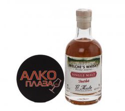 Welche`s Distillery G.Miclo Single Malt Tourbe - виски Велшес Дистеллери Ж.Микло Сингл Молт Турбе 0.2 л 