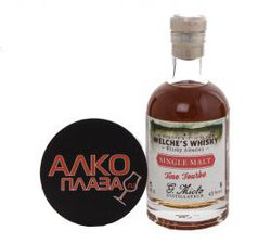 Welche`s Distillery G.Miclo Single Malt Fine Tourbe gift box - виски Велшес Дистеллери Ж.Микло Сингл Молт Файн Турбе 0.2 л в п/у