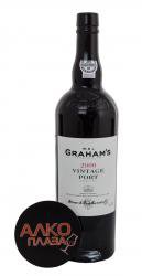 Grahams Vintage Port 2000 - портвейн Грэмс Винтаж Порт 2000 0.75 л