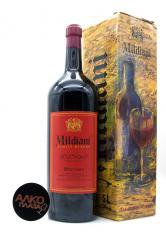 вино Милдиани Мукузани 5 л красное сухое в подарочной коробке
