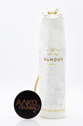 Mamont 0.7l (Arctic Cooler) in Leather Gift Box - водка Мамонт 0.7 л (арктик кулер) в кожаной упаковке