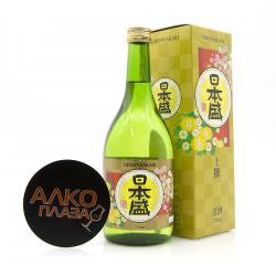 Sake Nihonsakari Jisen Home Type White gift box - саке Нихонсакари Жосен Хоум Тайп Вайт в подарочной упаковке 0.72 л