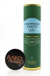 Knappogue Castle 14 years old Twin Wood in tube - виски Наппог Кастл 14 лет Твин Вуд 0.7 л в тубе