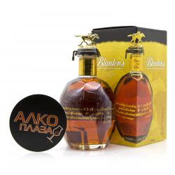 Виски Blantons Gold Edition. Кукуруза + другие зерновые, 51.5% / 0.7 л. Виски Блэнтонс Голд Эдишн в подарочной упаковке.