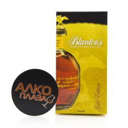 Виски Blantons Gold Edition. Кукуруза + другие зерновые, 51.5% / 0.7 л. Виски Блэнтонс Голд Эдишн в подарочной упаковке.