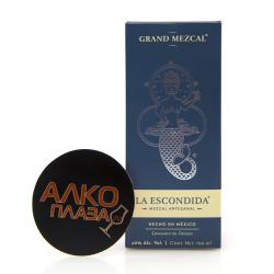 мескаль La Escondida Grand mezcal 100% AGAVE 0.7 л подарочная коробка
