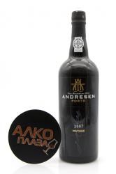 Porto Andresen Vintage 2007 0.7l Wooden Box португальский портвейн Андресен Винтаж 2007