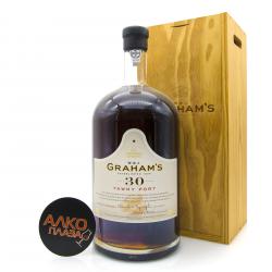 Grahams 30 Years Old Tawny Port 4.5L Wooden Box портвейн Грэм`с Эйджд 30 Еарс Тони