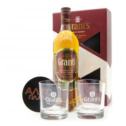 Grants Family Reserve with 2 glass - виски Грантс Фамили Резер c 2-мя стаканами 0.75 л